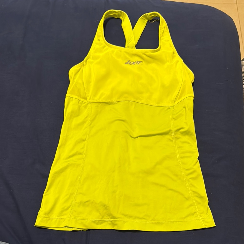 Zoot Neon Yellow/Green Performance Tank